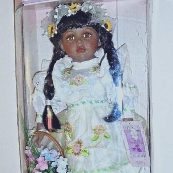 Vintage Rare Collectible Bisque Porcelain Limited Collectors Edition Doll - Picture 1 of 9